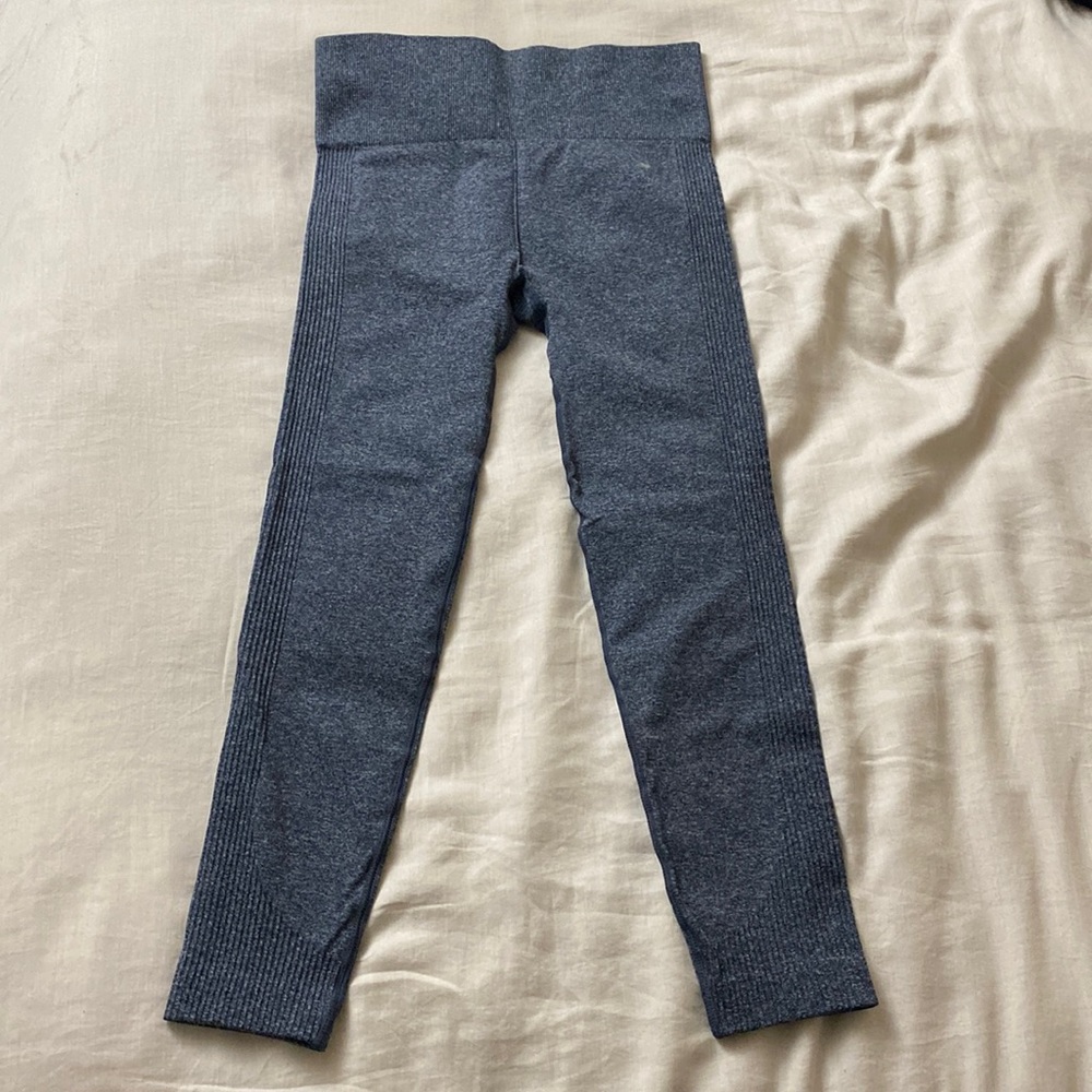 Love Fitness Apparel, Leggings, Heathered Blue, Small